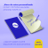 Bloco Personalizado com Folhas Amarelas