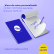 Bloco Personalizado com Folhas Brancas