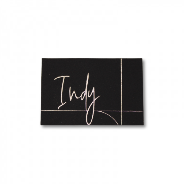 Etiqueta de Pu com Foil 1 Cor 3x4