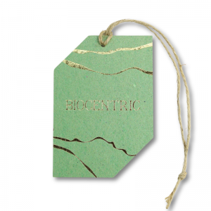 Tag de papelão papelão especial 80x115mm 1x1  hot stamping e Silk 